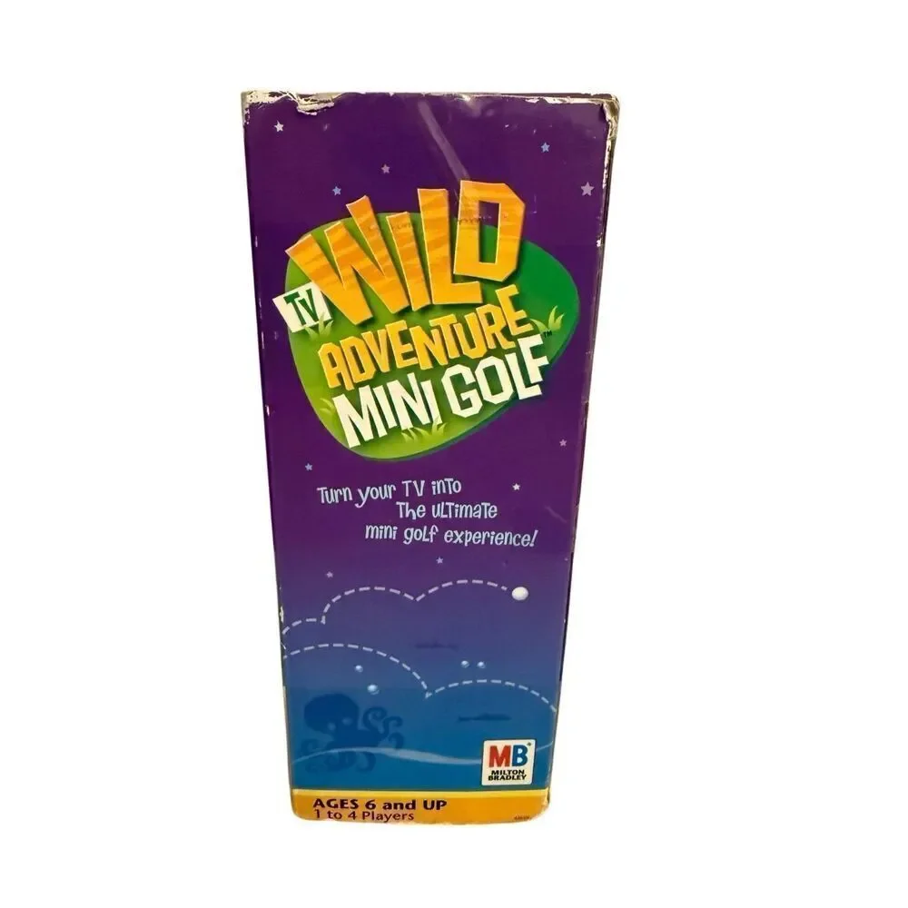 Vintage Rare Brand New in Box Hasbro TV Wild Adventure Mini Golf Plug & Play